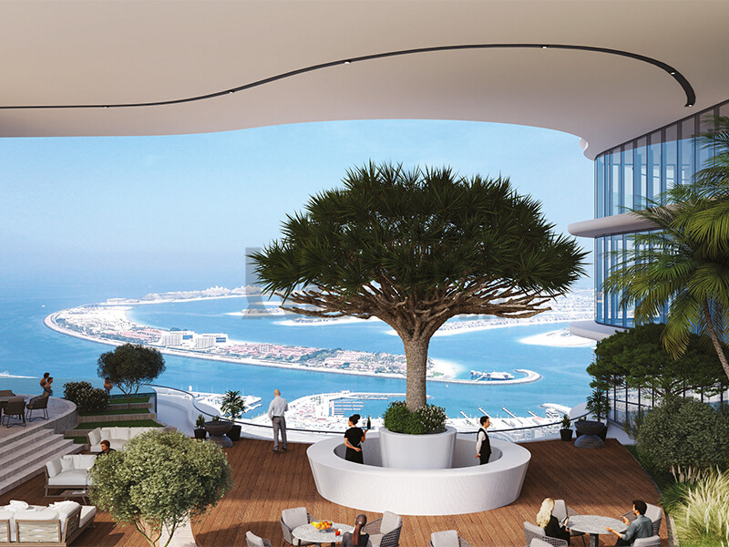Property for Sale in  - Sobha Seaheaven, Dubai Harbour, Dubai - 1BR+Study | Marina Skyline View | Palm Views